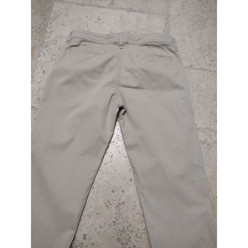ABERCROMBIE & FITCH Jeans Woman 24 Khaki Skinny Seam Modified At 26.5 Casual‎ - Picture 9 of 10